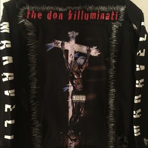 Tupac Makavelli 7 Day Theory Denim Jacket